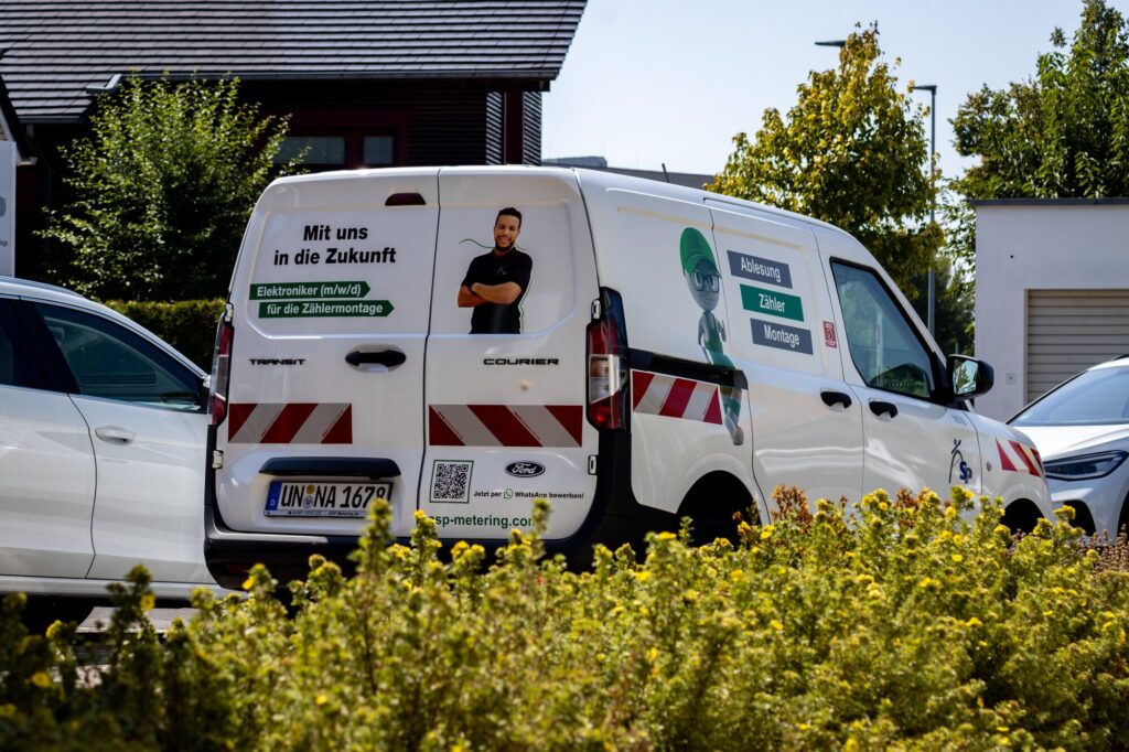 Außendienstmitarbeiter im Einsatz